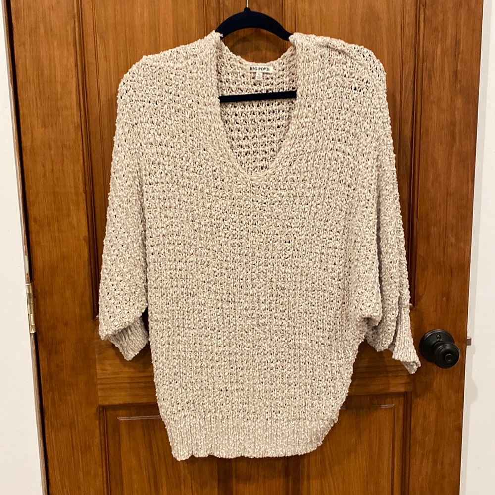 Rag poets knit sweater, large